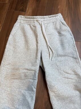 lululemon athletica Light Gray Drawstring Joggers